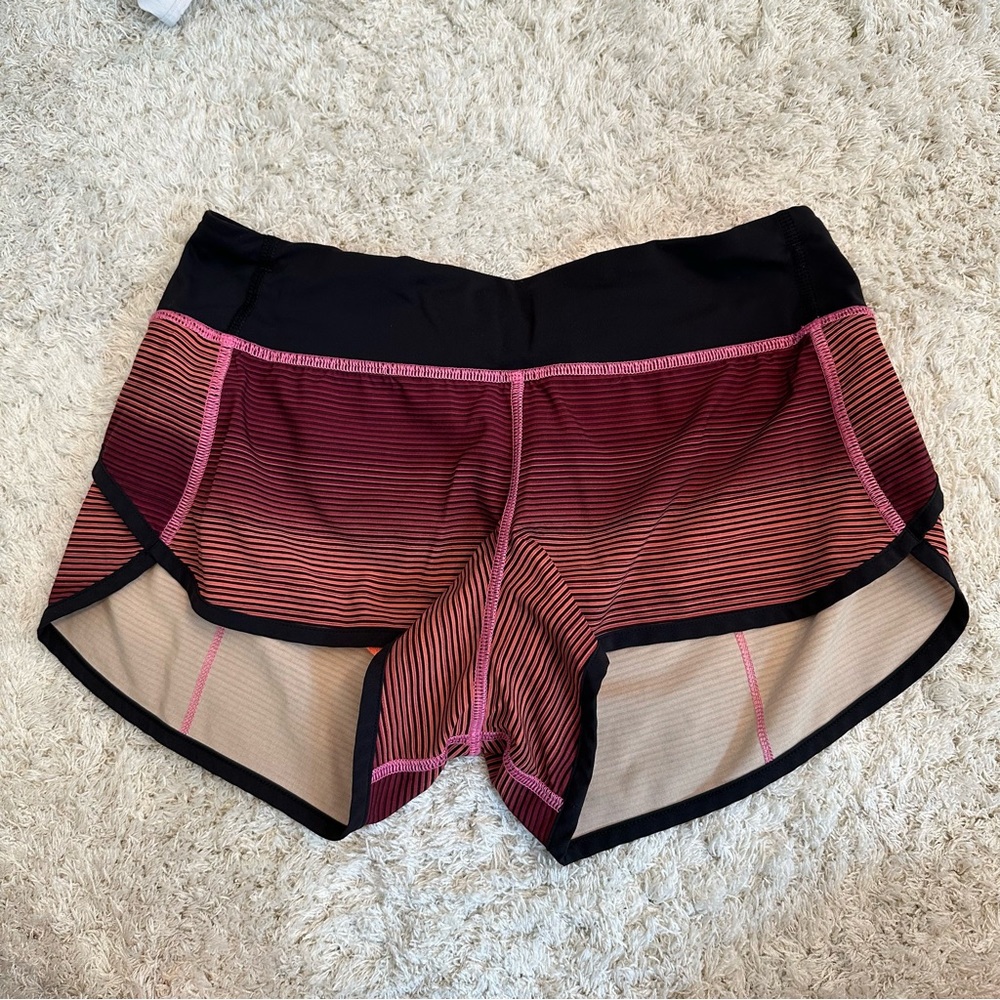 Lululemon Speed Short Simply Radiant Pink Paradise / Black